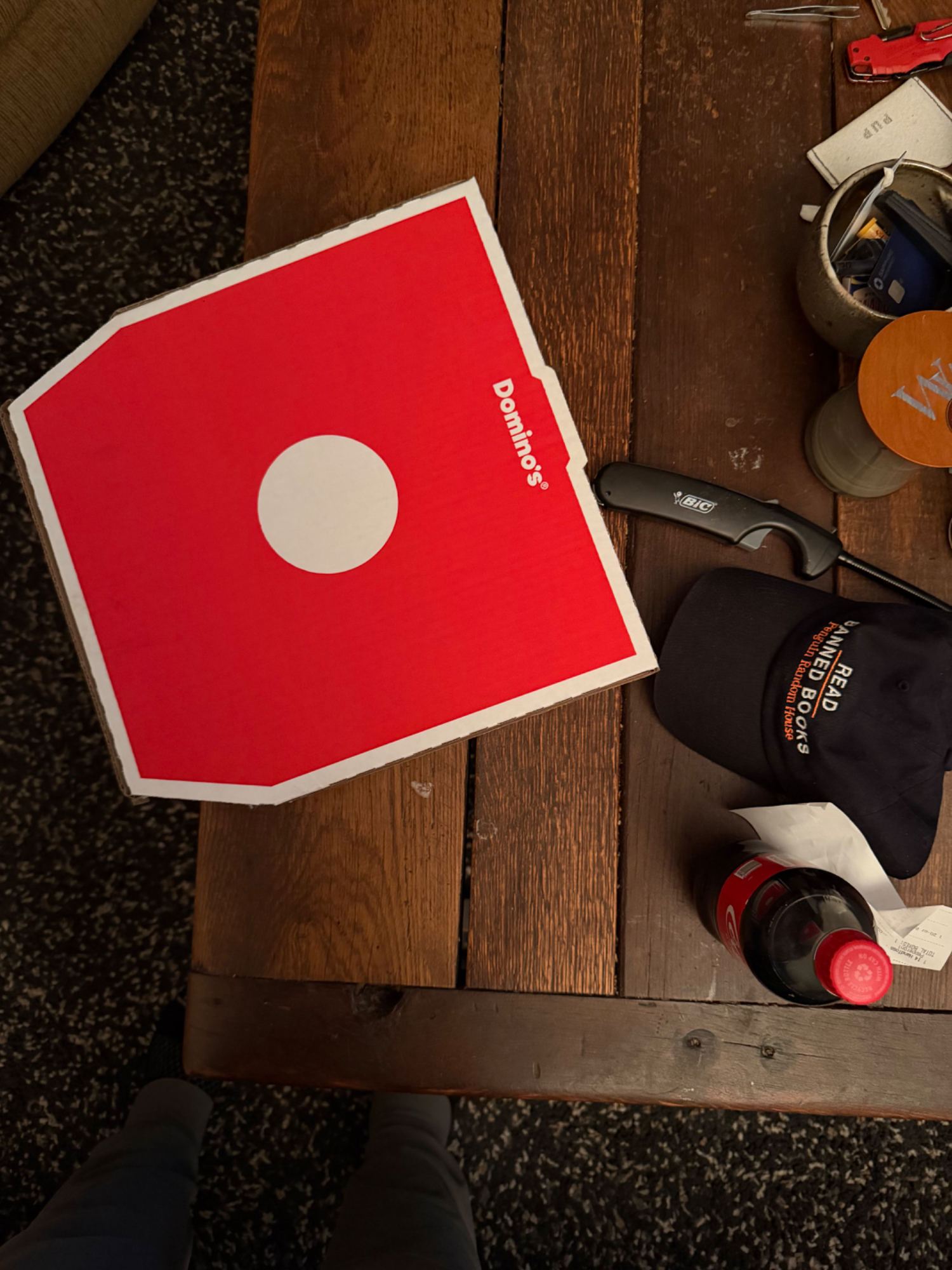 Blanton's Market at night